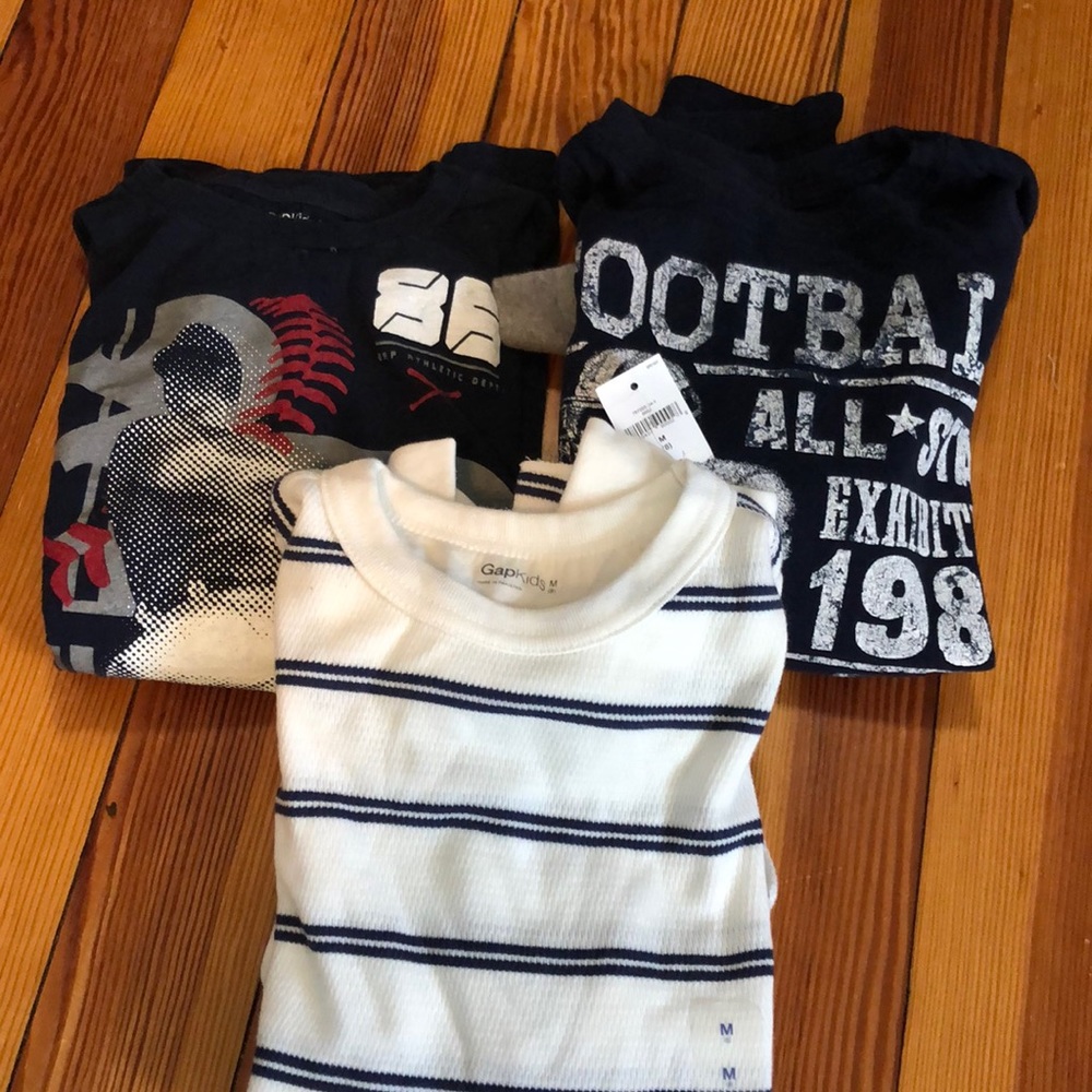 Boys GAP long sleeve shirts
